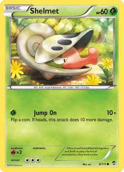 Shelmet 8/111 Furious Fists