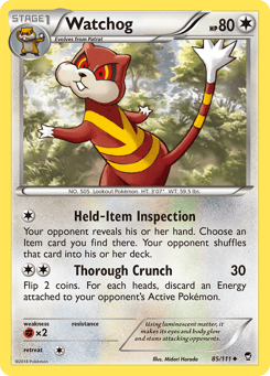 Watchog 85/111 Furious Fists