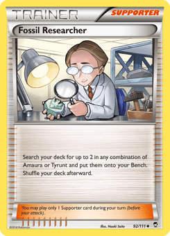 Fossil Researcher 92/111 Furious Fists