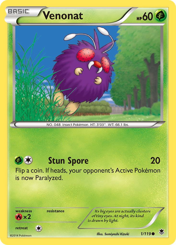 Venonat 1/119 Phantom Forces