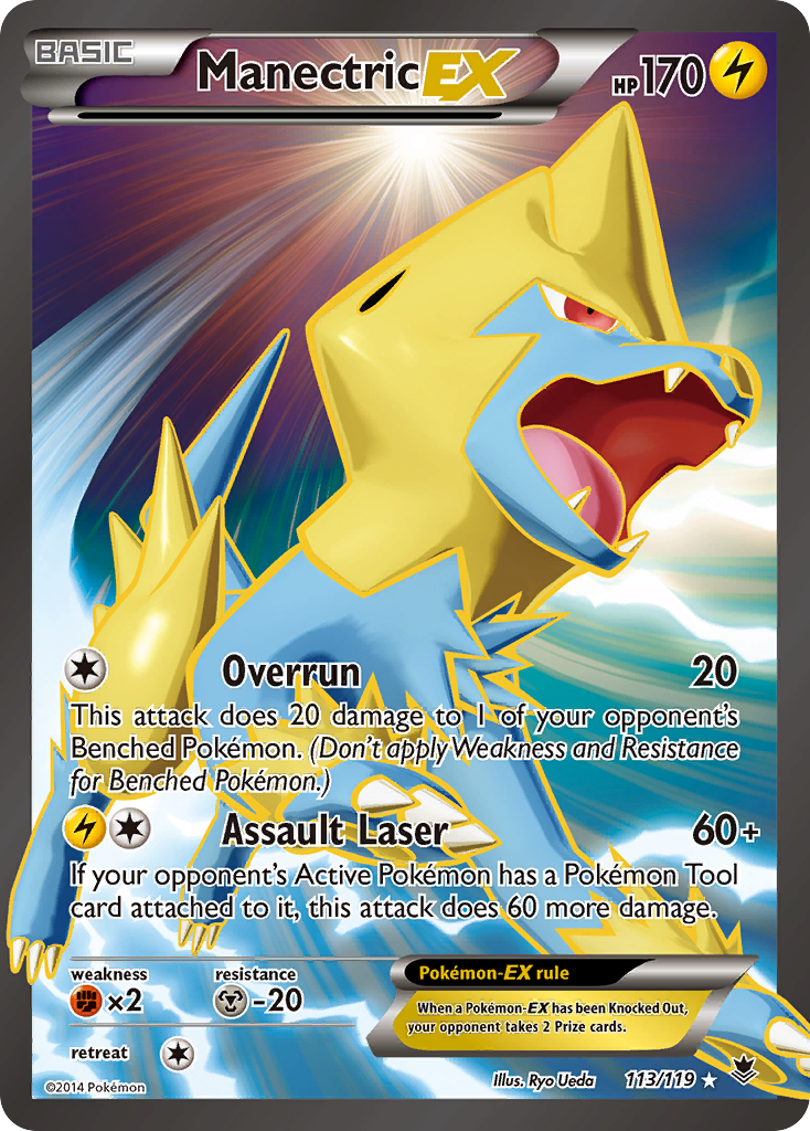 Manectric-EX 113/119 Phantom Forces