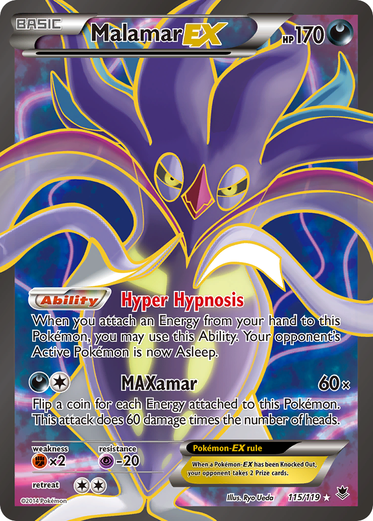 Malamar-EX 115/119 Phantom Forces