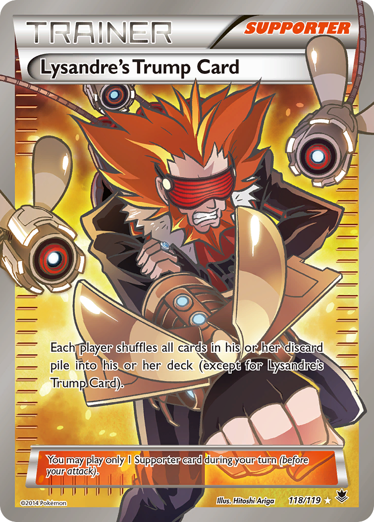 Lysandre's Trump Card 118/119 Phantom Forces