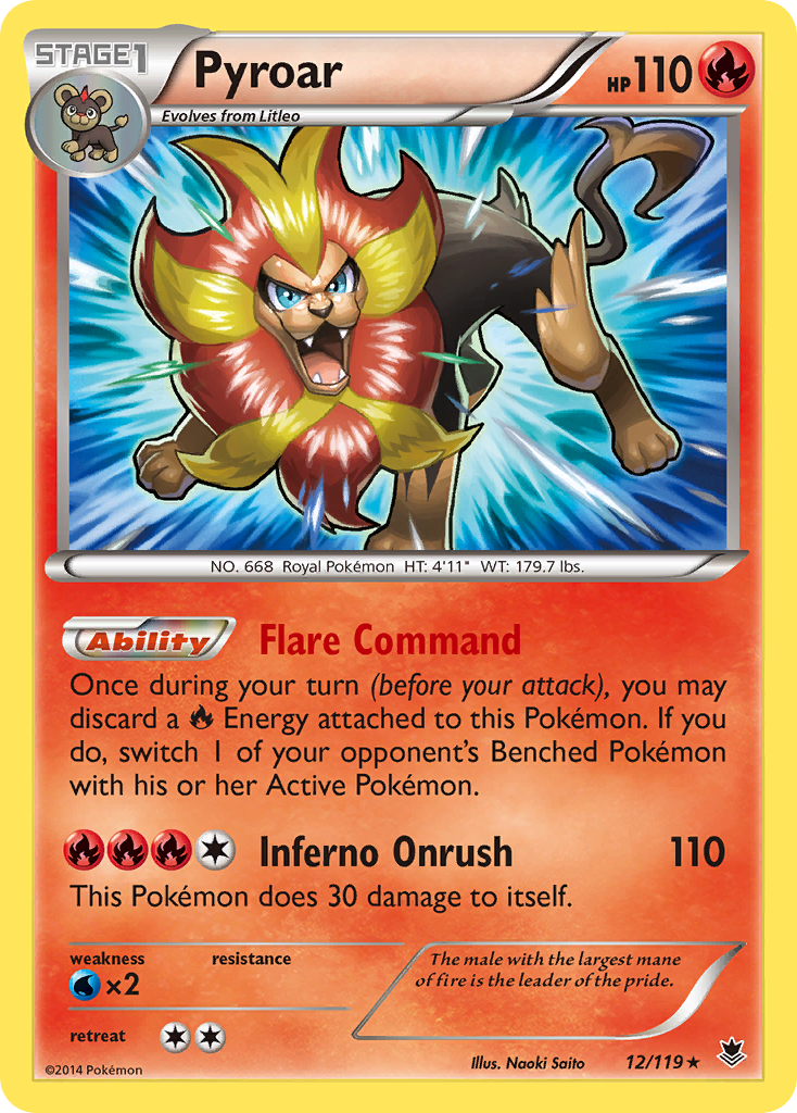 Pyroar 12/119 Phantom Forces