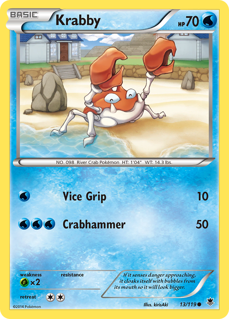 Krabby 13/119 Phantom Forces