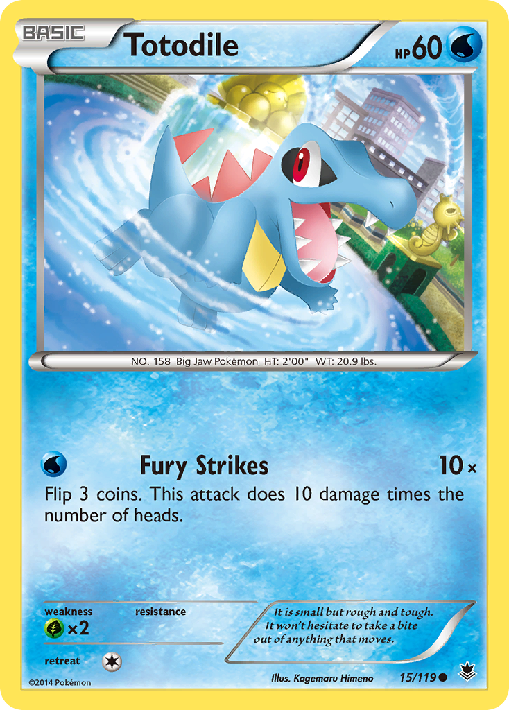 Totodile 15/119 Phantom Forces