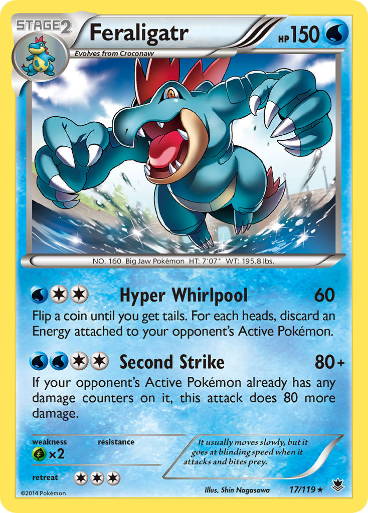 Feraligatr 17/119 Phantom Forces