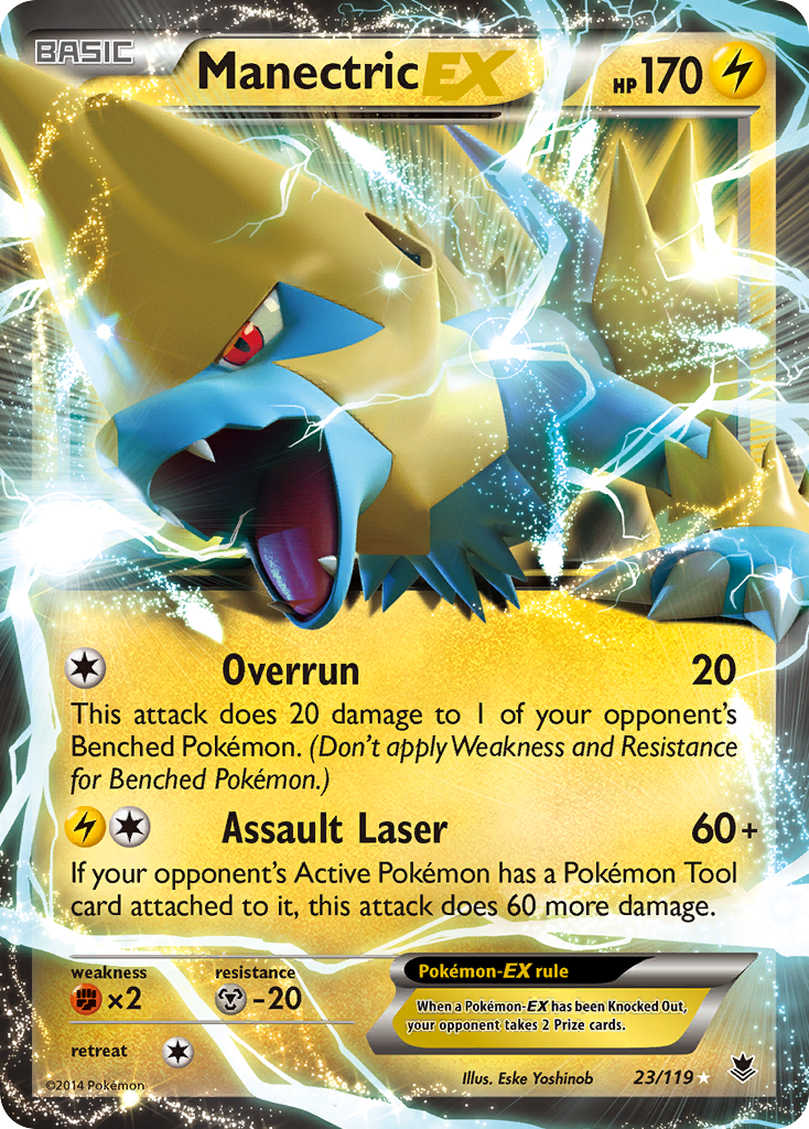Manectric-EX 23/119 Phantom Forces