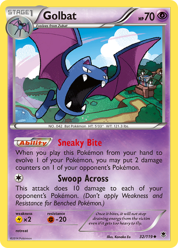 Golbat 32/119 Phantom Forces