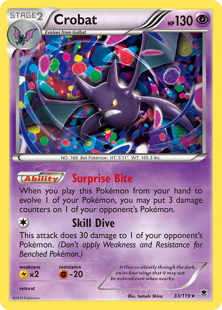 Crobat 33/119 Phantom Forces