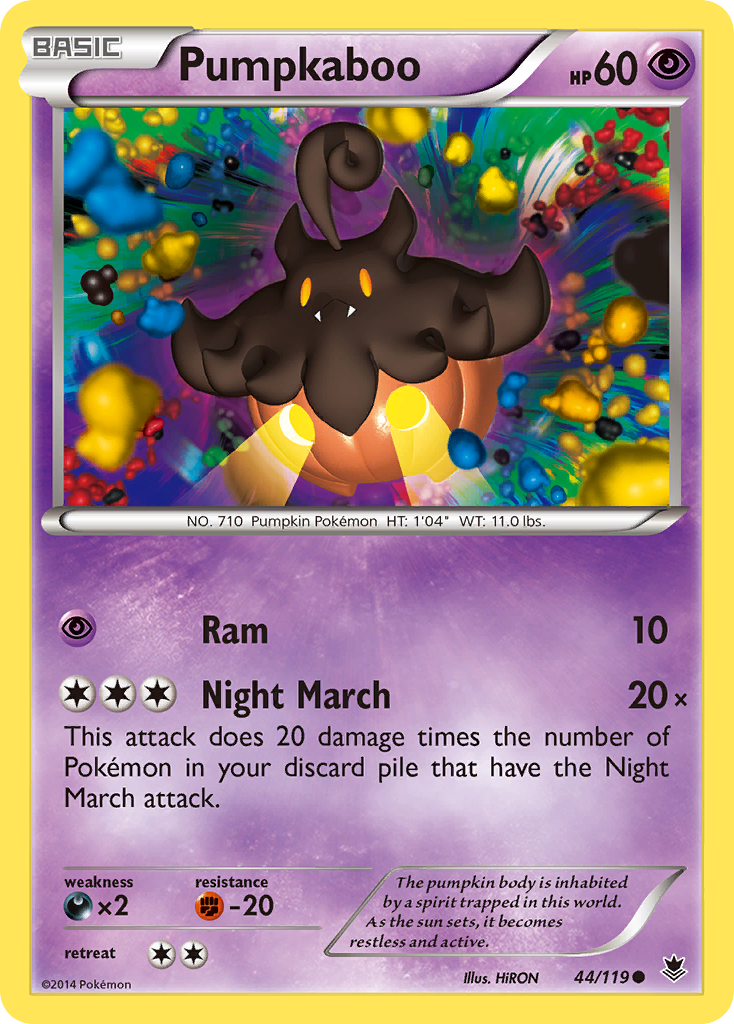 Pumpkaboo 44/119 Phantom Forces