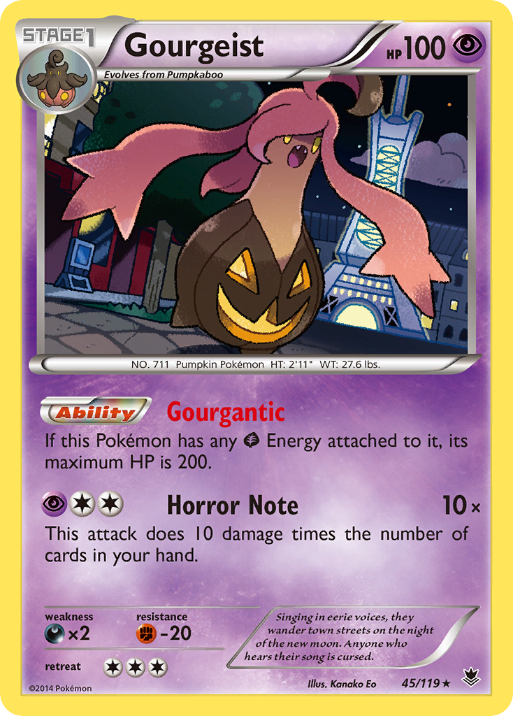 Gourgeist 45/119 Phantom Forces