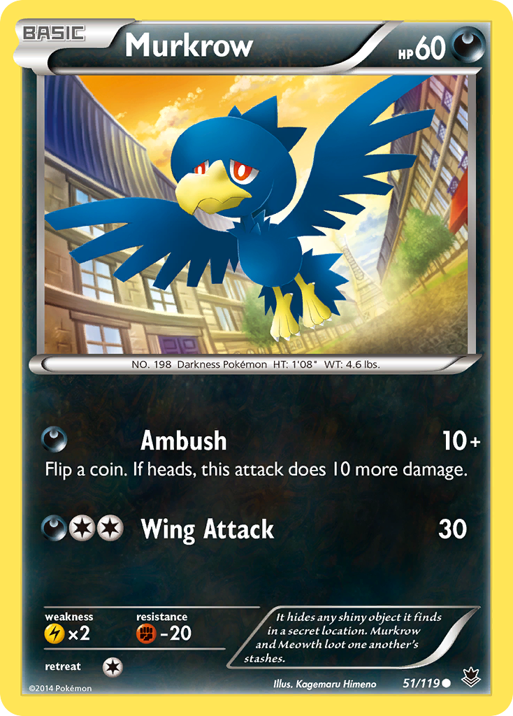 Murkrow 51/119 Phantom Forces