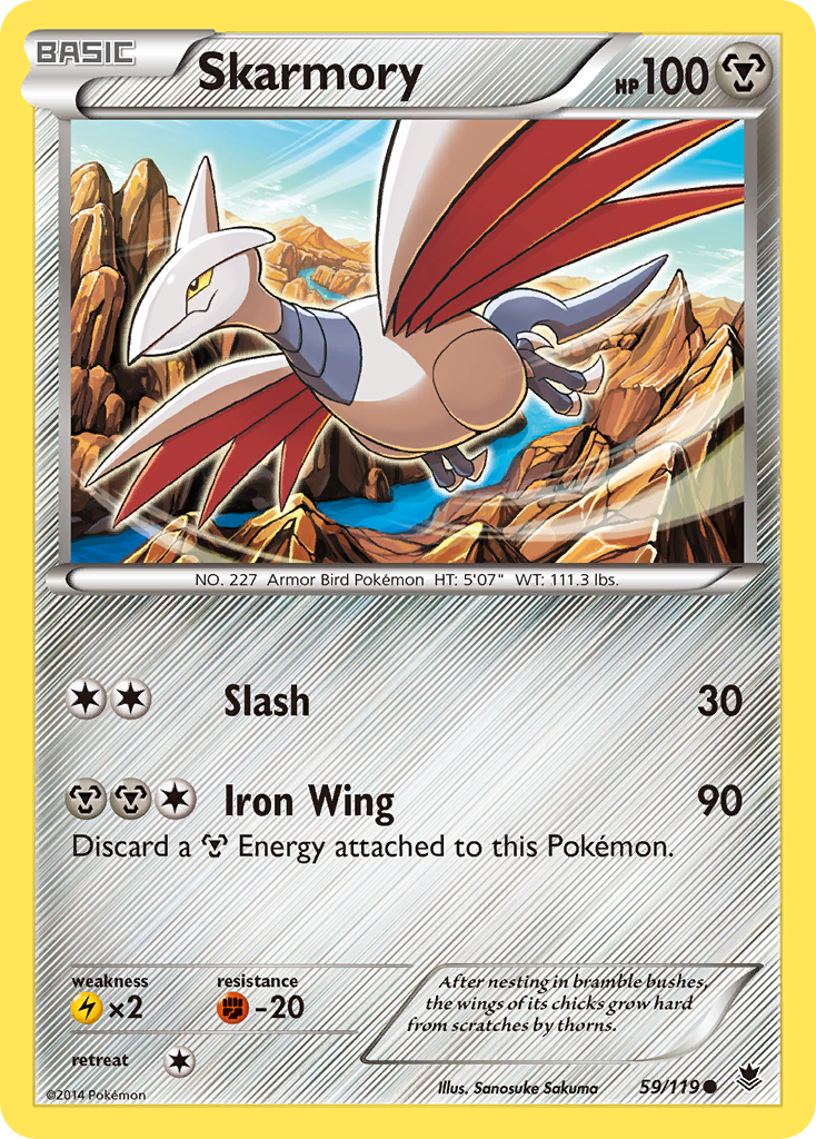 Skarmory 59/119 Phantom Forces
