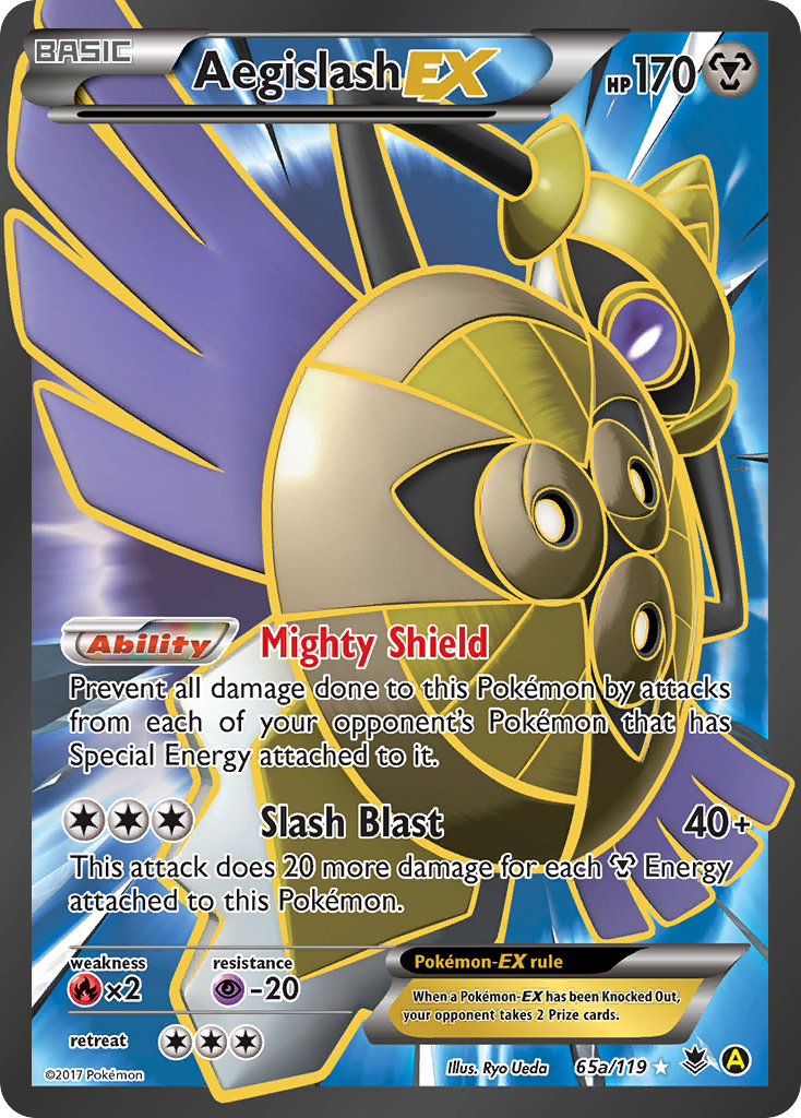 Aegislash-EX 65a/119 Phantom Forces