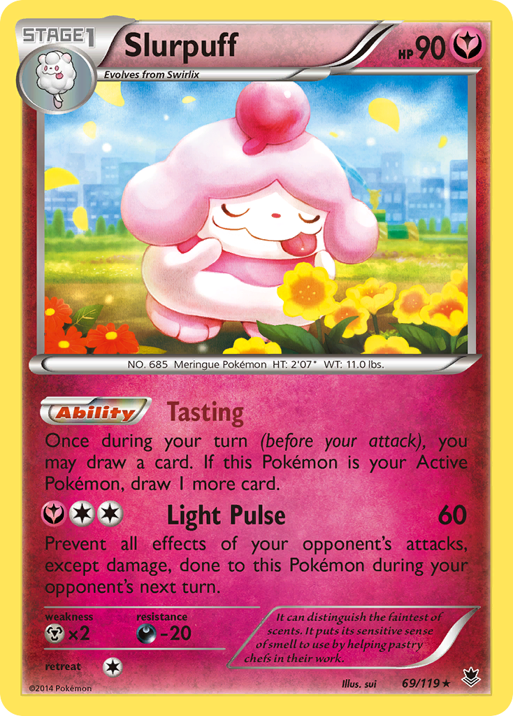 Slurpuff 69/119 Phantom Forces