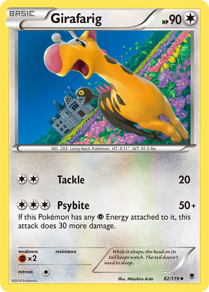 Girafarig 82/119 Phantom Forces