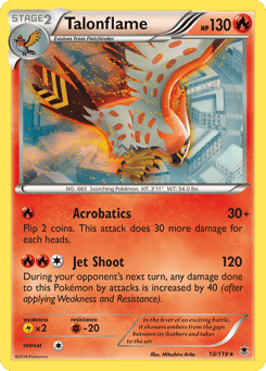 Talonflame 10/119 Phantom Forces