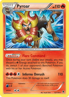 Pyroar 12/119 Phantom Forces