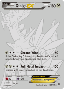 Dialga-EX 122/119 Phantom Forces