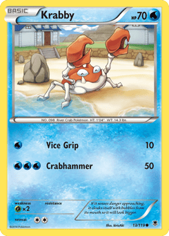 Krabby 13/119 Phantom Forces