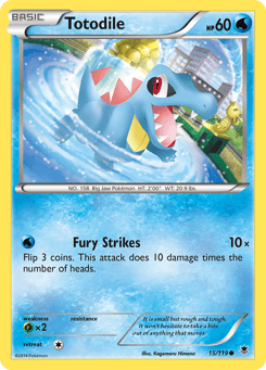 Totodile 15/119 Phantom Forces