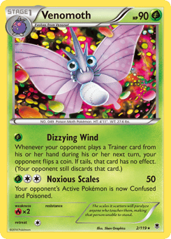 Venomoth 2/119 Phantom Forces