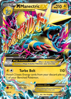 M Manectric-EX 24/119 Phantom Forces