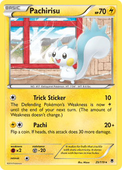 Pachirisu 25/119 Phantom Forces