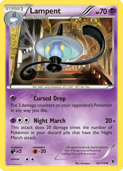Lampent 42/119 Phantom Forces