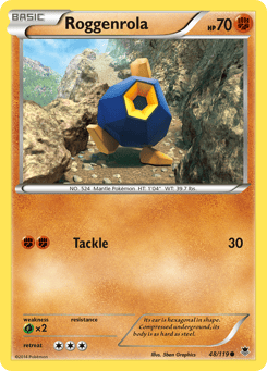 Roggenrola 48/119 Phantom Forces