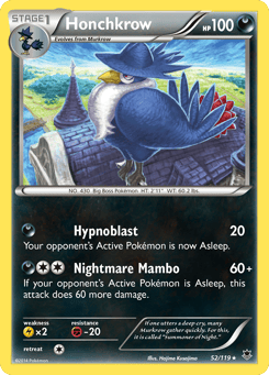 Honchkrow 52/119 Phantom Forces