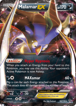 Malamar-EX 58/119 Phantom Forces