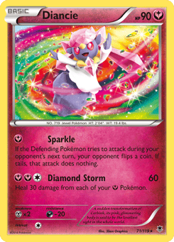 Diancie 71/119 Phantom Forces