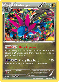 Hydreigon 74/119 Phantom Forces