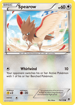 Spearow 78/119 Phantom Forces