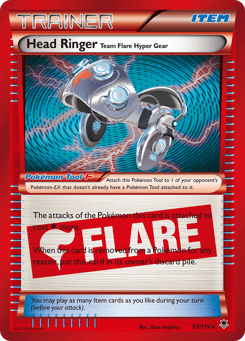 Head Ringer Team Flare Hyper Gear 97/119 Phantom Forces
