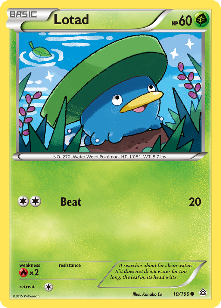 Lotad 10/160 Primal Clash