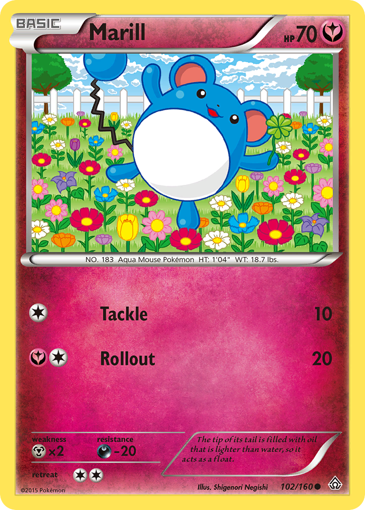 Marill 102/160 Primal Clash