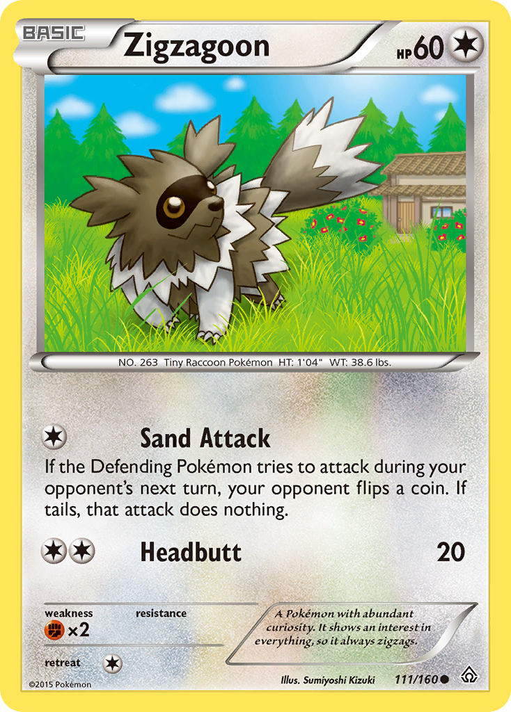 Zigzagoon 111/160 Primal Clash