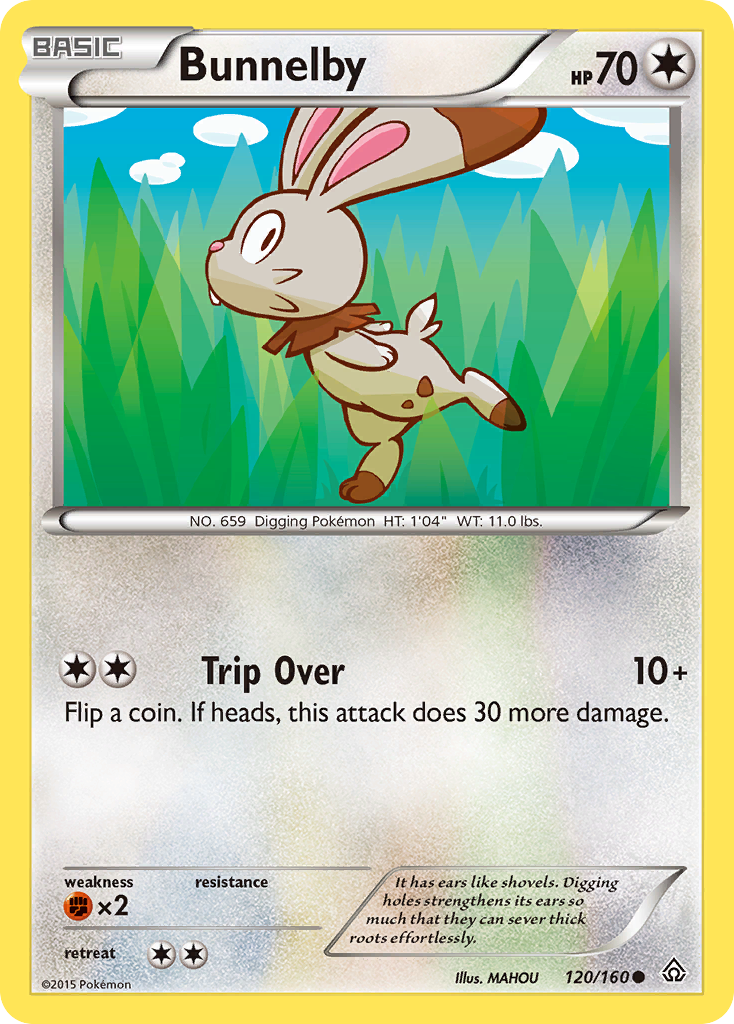 Bunnelby 120/160 Primal Clash