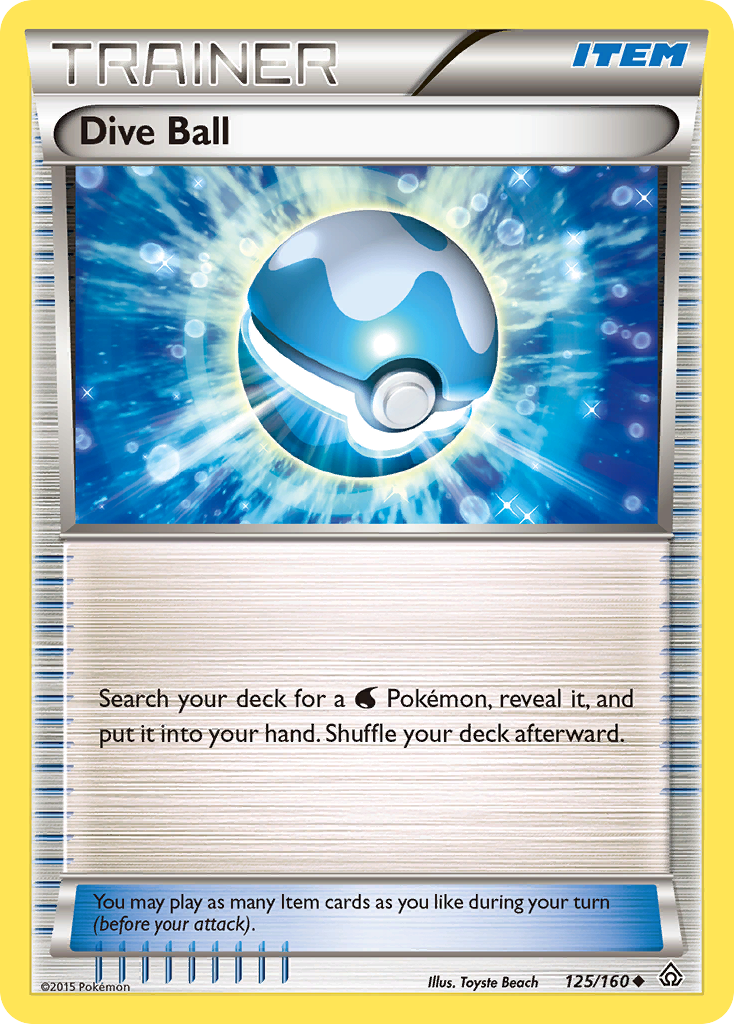 Dive Ball 125/160 Primal Clash