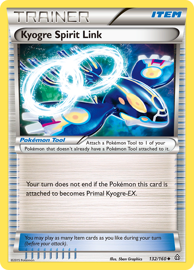 Kyogre Spirit Link 132/160 Primal Clash