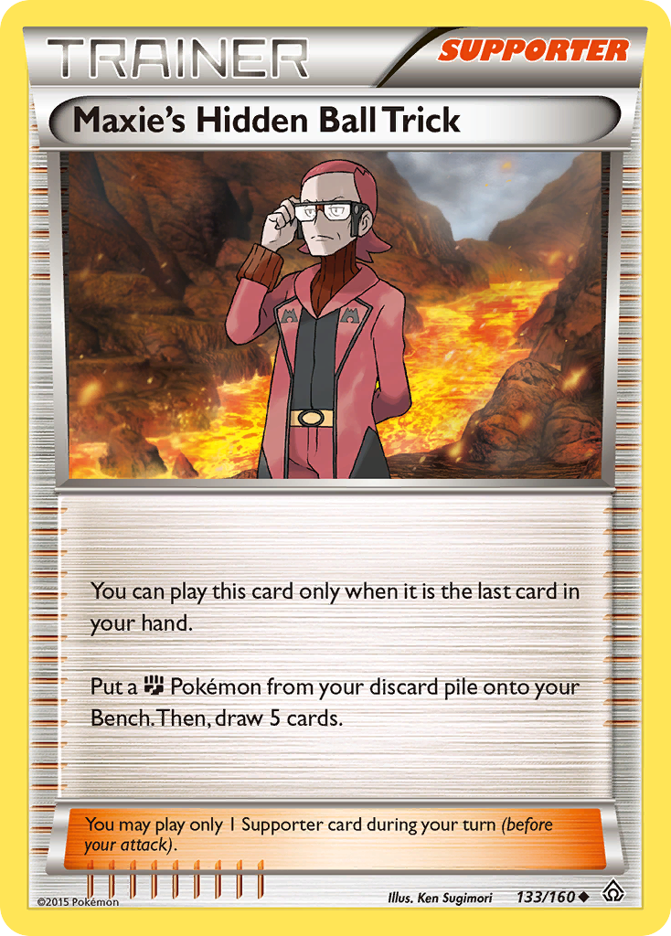 Maxie's Hidden Ball Trick 133/160 Primal Clash