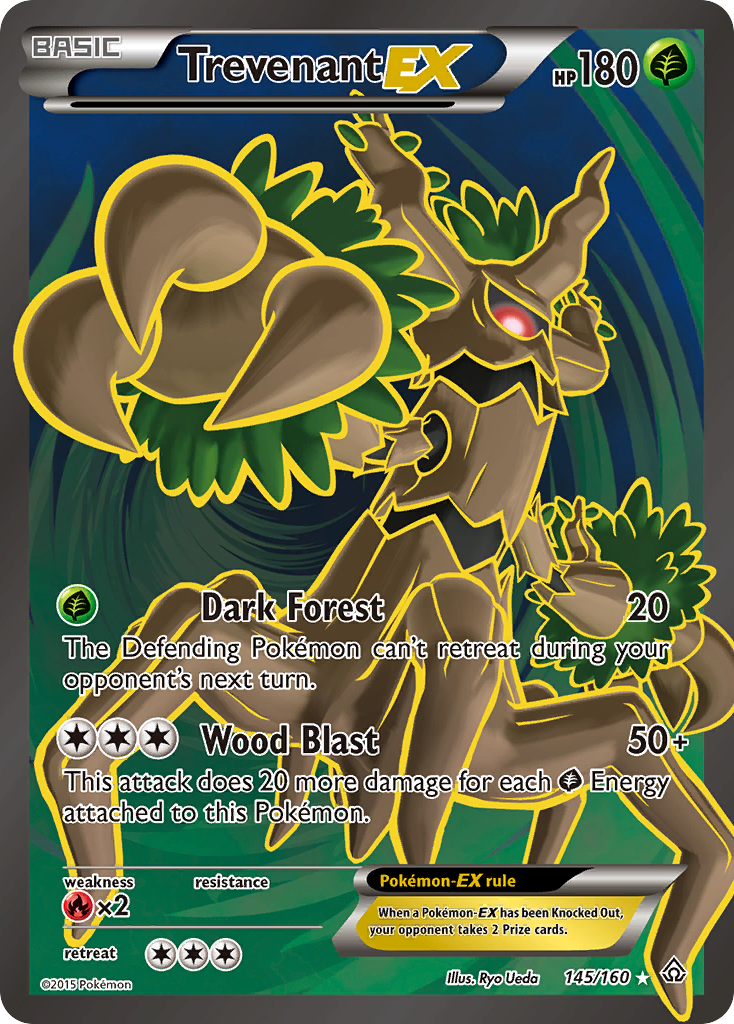 Trevenant-EX 145/160 Primal Clash