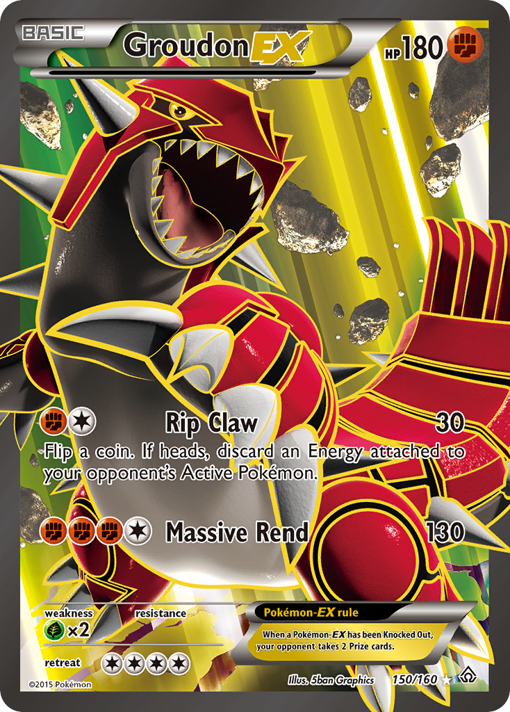 Groudon-EX 150/160 Primal Clash