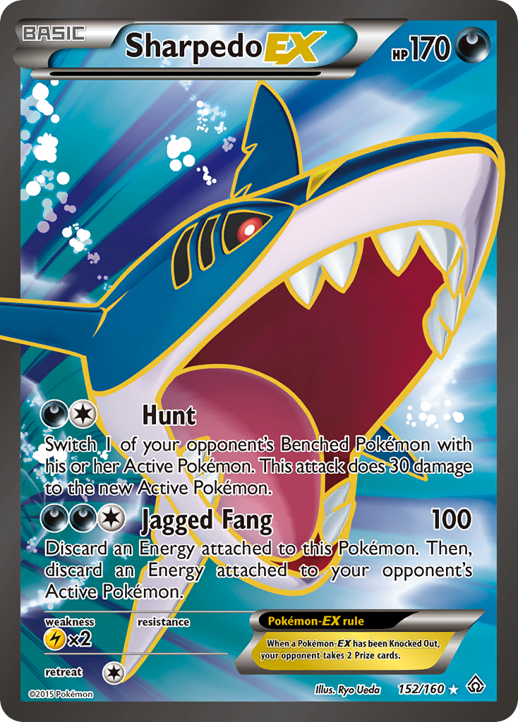 Sharpedo-EX 152/160 Primal Clash