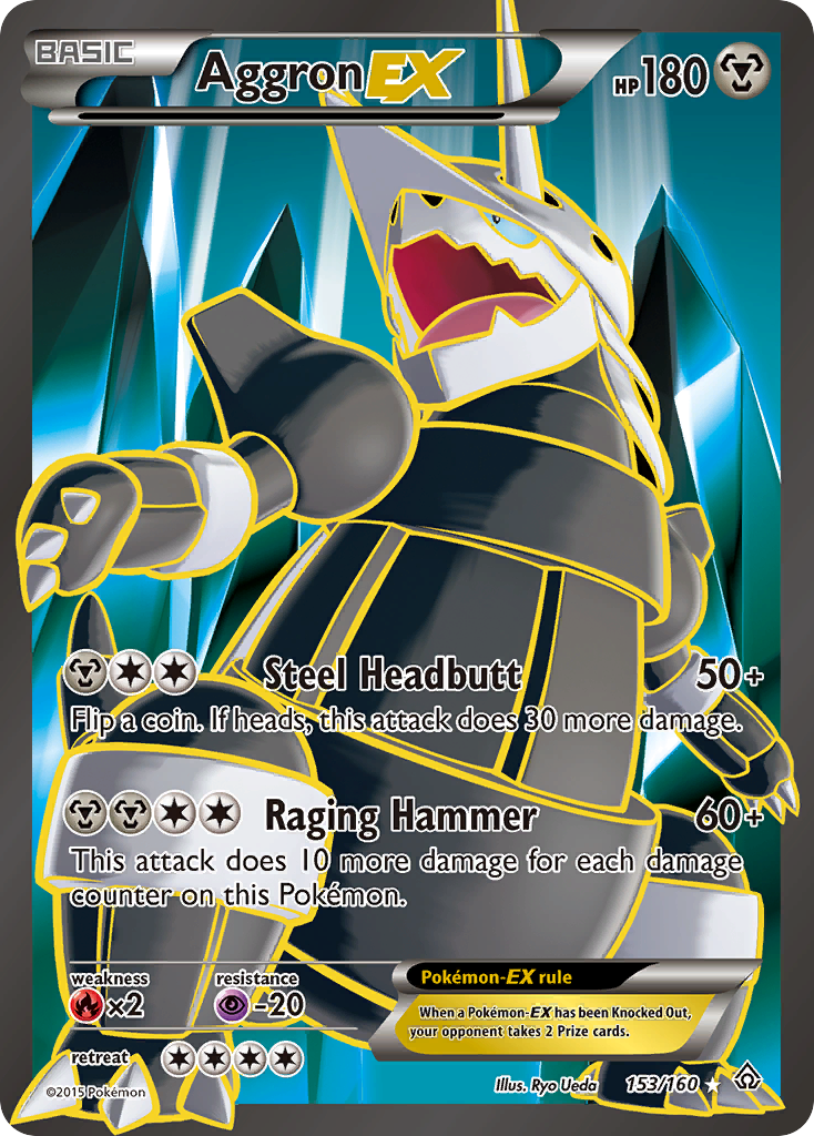 Aggron-EX 153/160 Primal Clash