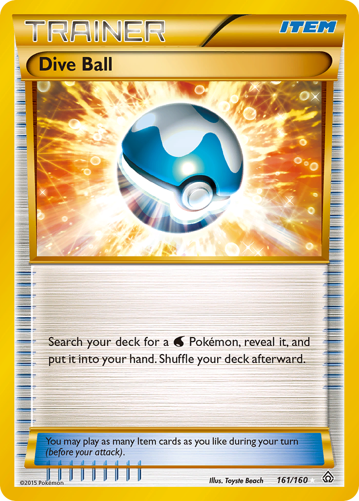 Dive Ball 161/160 Primal Clash