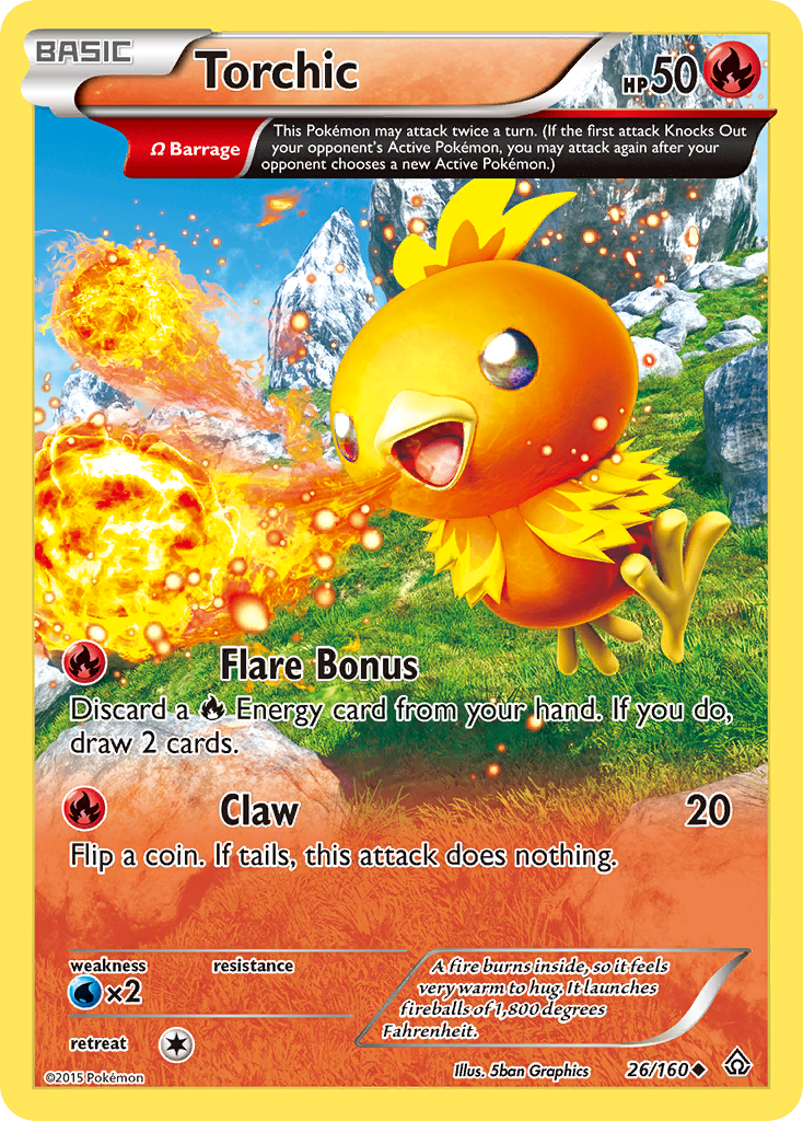 Torchic 26/160 Primal Clash